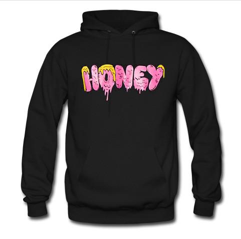 honey logo hoodie