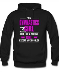 i'm a gymnastics girl hoodie