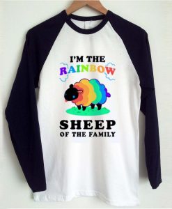 i'm the rainbow raglan