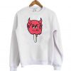 ice cream red devil sweatshirt