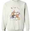 japanese cat anime sweatshirt