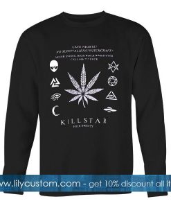 killstar four twenty sweatshirt