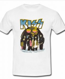 kiss 1990 world tour t shirt