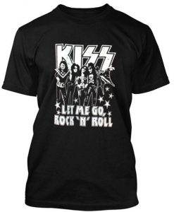 kiss rock tshirt