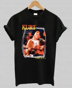 kurt nirvana t shirt