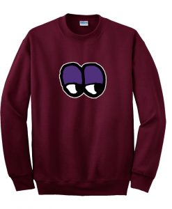 lazyoaf eyes sweatshirt