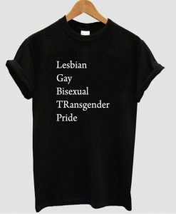 lesbian gay bisexual transgender pride t shirt