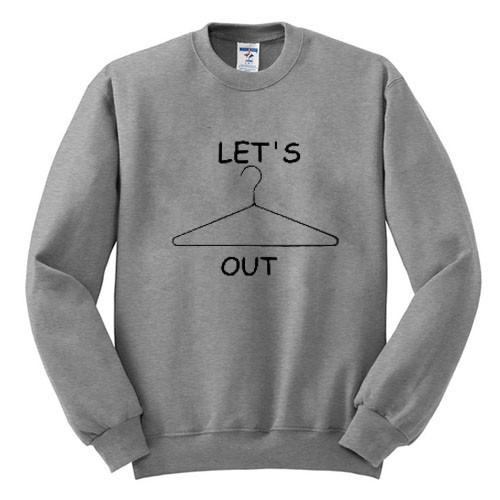 lets out sweatshirt