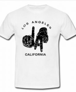 los angeles california t shirt