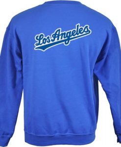 los angeles sweatshirt back