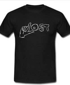 lost hand t shirt