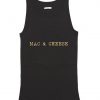 mac and cheese Adult tank top men and women
