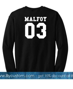 malfoy 03 jersey sweatshirt