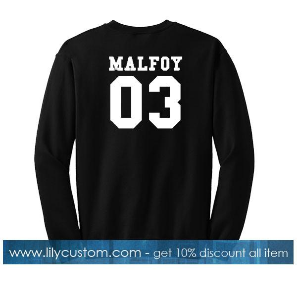 malfoy 03 jersey sweatshirt