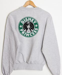 mermaid princess sweatshirt back