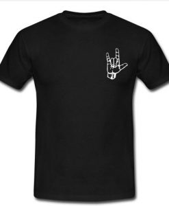 metal hand t shirt