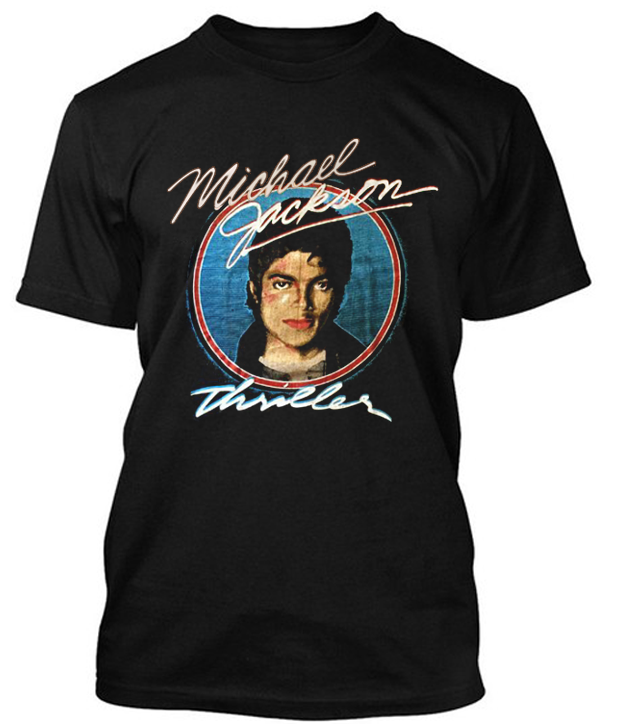 michael jackson thriller vintage tshirt