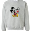 mickey mouse oh boy sweatshirt