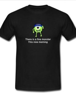 monster university there is a fine monster t shirt
