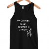 my clothes do not determine my consent tanktop