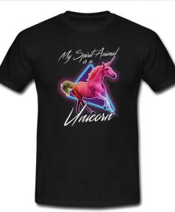 my spirit animal is a unicorn t shirt