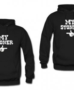 my stoner hoodie couple