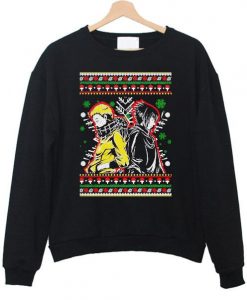 naruto sasuke christmas sweatshirt
