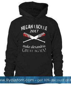 negan lucille 2017 the walking dead hoodie