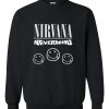 nirvana nevermind black sweatshirt
