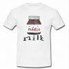 nutella milk t shirt