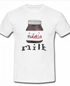 nutella milk t shirt