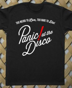 Panic at The Disco to Live Red of 1.T shirt