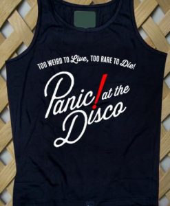Panic at The Disco to Live Red of tanktop