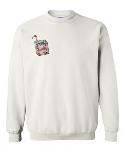 peach juice sweatshirt