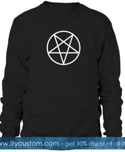 pentagram logo sweatshirt