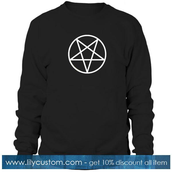 pentagram logo sweatshirt