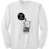 please go vegan sweatshirt