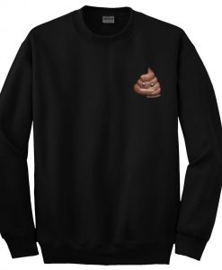 poop emoji sweatshirt