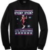 pop pop its christmas sweatshirt