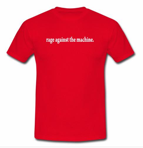 rage against the machine t shirt