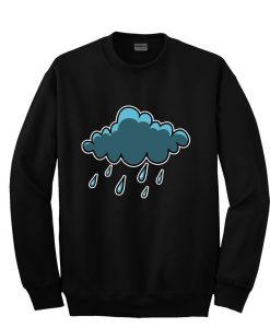 rain clouds sweatshirt