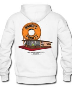 randys donuts hoodie back