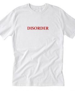 red disorder t-hirt