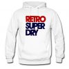 retro super dry hoodie