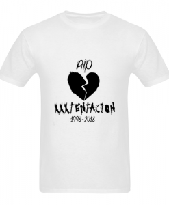 rip xxxtentacion 1998-2018   T Shirt  SU