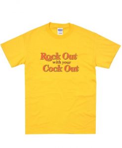 rock out tshirt
