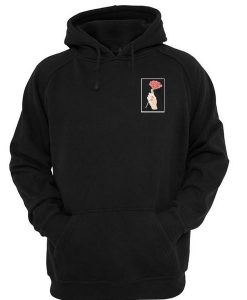 rose hand hoodie