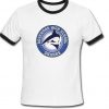 rosewood high school sharks ringer t shirt