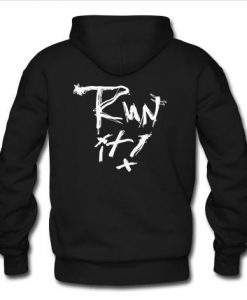 run hoodie back