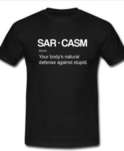 sarcasm noun t shirt